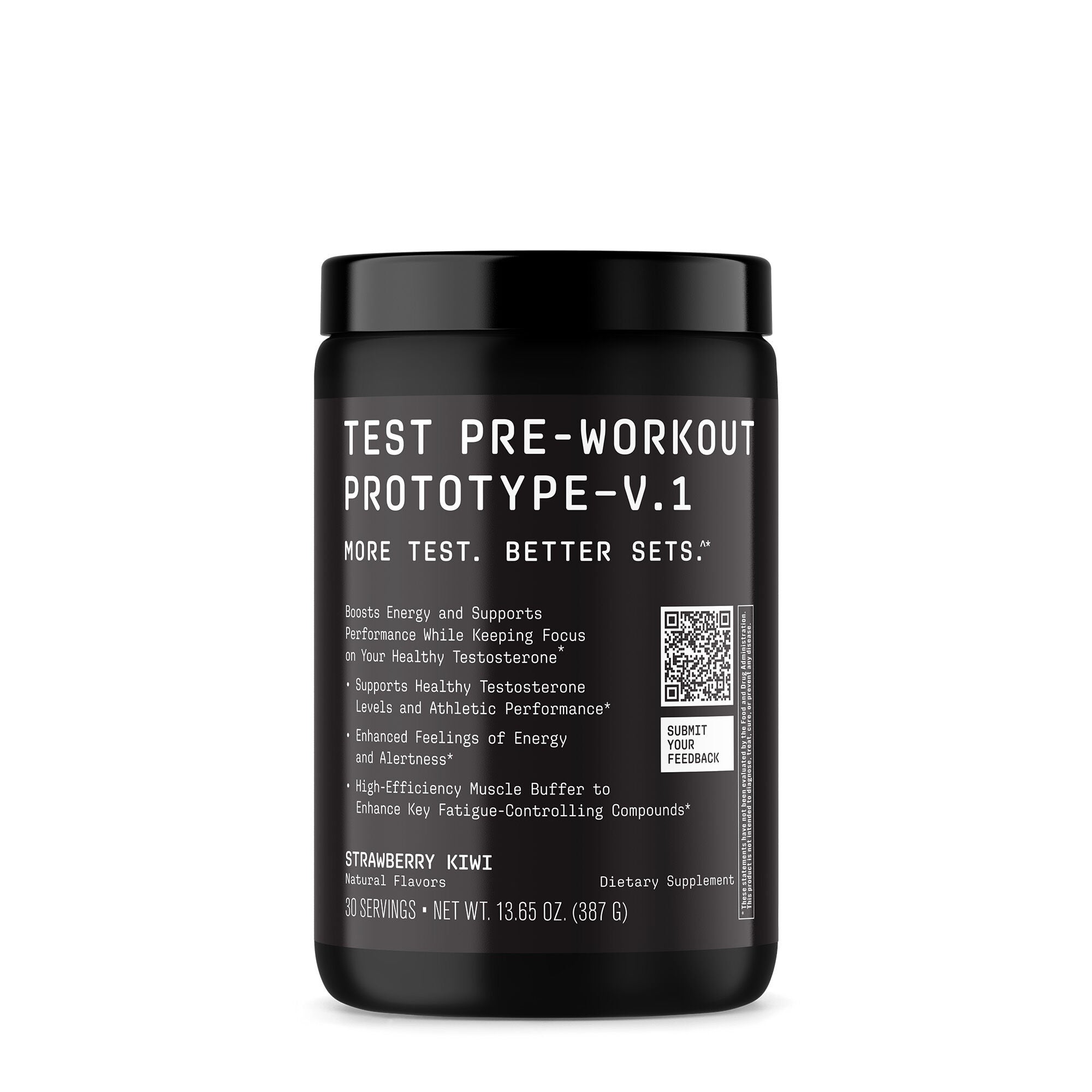 Test Pre-Workout Prototype - V.1 - Strawberry Kiwi (30 Servings)  | GNC